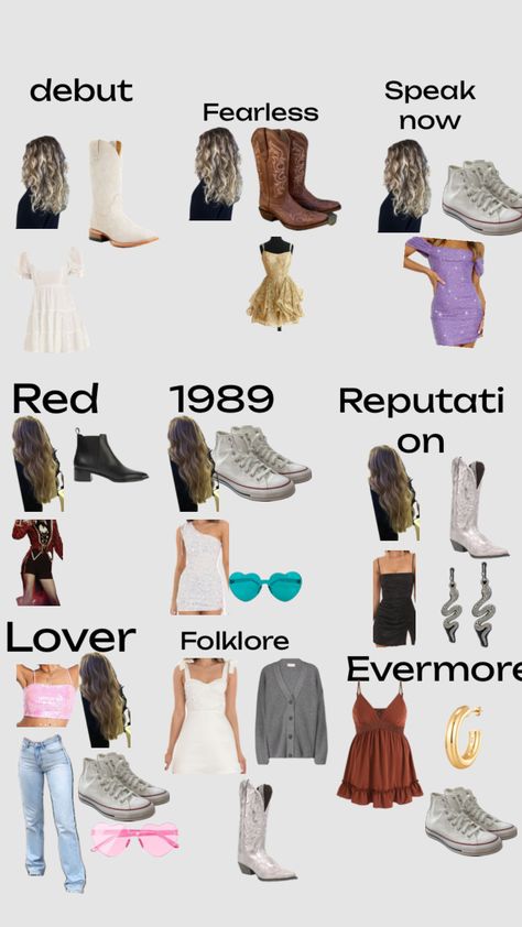 Taylor swift ears tour outfit inspo Taylor Swift Inspired School Outfits, Taylor Swift Eras Tour Outfits For Cold Weather, Ears Tour, Taylor Swift Costume, Swift Outfits, Taylor Outfits, Taylor Swift Tour Outfits, Swift Concert, Swift Tour