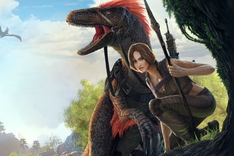 Game Ark Survival Evolved, Game Ark, Prehistoric World, Ark Survival Evolved, Funny Blogs, Islands Of Adventure, Game Store, Epic Games, Cool Names