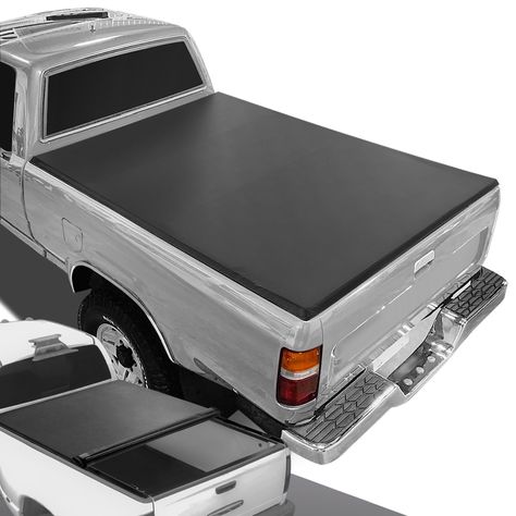 PRICES MAY VARY. FITMENT: DNA MOTORING Vinyl Soft Top Roll-up Tonneau Cover Compatible with 89-94 Pickup with 6' Bed. Also Compatible with 95-04 Tacoma with 6 Feet Bed. Fits Fleetside / Styleside Models Only. PLUG & PLAY: Easy to Install With Included Clamps. Adjustable Tension for the Perfect Fit. No Need to Cut or Drill into the Truck Bed, the Preassembled Unit Making the Installation Easier than Ever. Note: Vehicles with a bedliner installed may require modifications to install this product. Pickup Truck Bed Covers, Pickup Trucks Bed, Truck Bed Covers, Tonneau Cover, Truck Bed, Pickup Truck, Soft Tops, Pickup Trucks, Roll Up