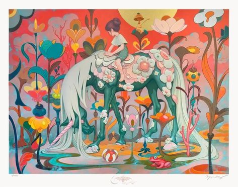 James Jeans, James Jean, Wow Art, Pop Surrealism, Nara, Limited Edition Prints, Art For Sale, Art Inspo, Giclee Print