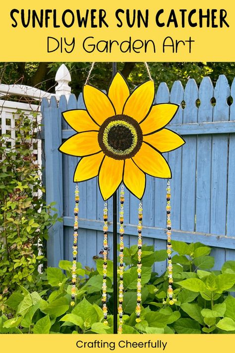 Diy Sunflower, Cross Wall Art, Ladies Club, Cross Wall, Outdoor Paint, Club Ideas, A Turtle, Wall Crosses, Garden Crafts