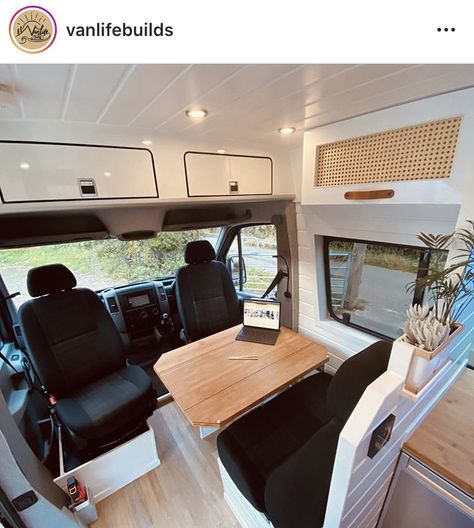 Van Conversion For Family, Van Layout, Van Conversion Layout, Space Saving Ideas, Mercedes Sprinter Camper, Sprinter Van Conversion, Van Conversion Interior, Sprinter Camper, Campervan Life