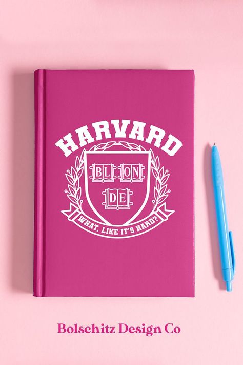 Bend and Snap! Celebrate cinematic icon Elle Woods in this Legally Blonde Notebook. This journal is perfect for marking down schedules, to-do lists, or planning out your days. Legally Blonde Elle Woods, Notebook Study, Wood Journal, Bend And Snap, Elle Woods, Legally Blonde, Study Aesthetic, Design Aesthetic, To Do