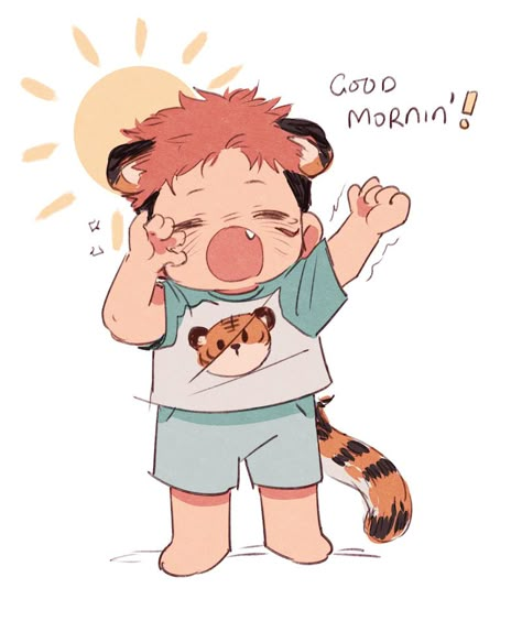 Baby Itadori, Baby Yuji, One Piece Comic, Kawaii Chibi, Lightning Strikes, Haikyuu Fanart, Anime Baby, Anime One, One Piece Manga