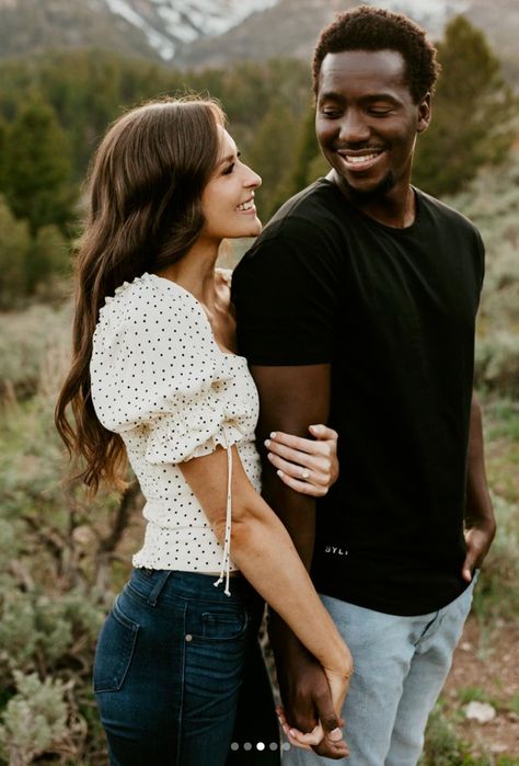 Black And White Couples Outfits, Bmww Couples, Marriage Interracial, Black Man White Woman, Black White Couple, Black Guy White Girl, Feminine Qualities, Interracial Art, Black Man White Girl