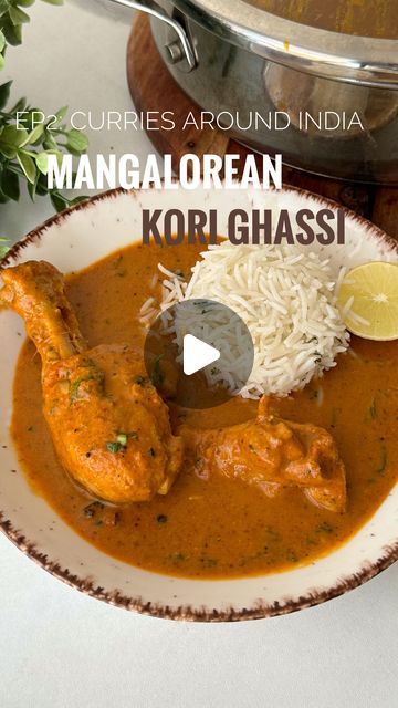 Masterchef India Recipes, Mangalore Food, Mangalorean Food, South Indian Chicken Curry, Coastal Food, India Recipes, Coconut Chicken Curry, Regional Food, State Foods