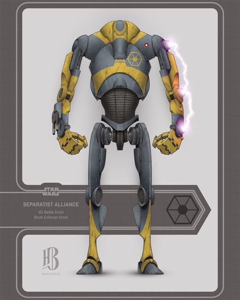 Galactic Marine, Star Wars Battle Droids, Back In 2002, Industrial Robots, Battle Droid, Star Wars Design, Star Wars Trooper, Star Wars Characters Pictures, Star Wars Droids