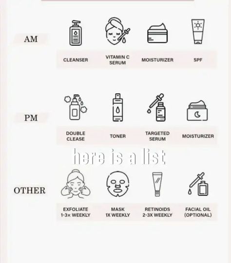 Simple glow up skin routine Skin Care Routine Organization, Perfect Hygiene Routine, Simple Acne Skincare Routine, Afternoon Skincare Routine, Starter Skin Care Routine, Short Skincare Routine, Self-care Routine Skin Care List, How To Do Skin Care Routine, Must Have Skin Care Items