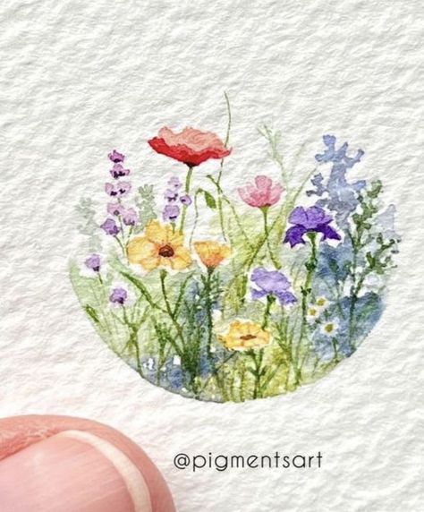 Shaz Serene, Sketching Flowers, Minimal Tattoo Designs, Minimal Tattoo Ideas, Watercolor Collage, Aquarelle Painting, Learn Watercolor Painting, Watercolor Flowers Tutorial, Watercolor Paintings For Beginners