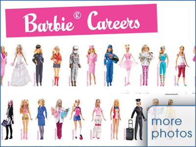 Wikia Website with a complete listing of all of Barbie's CAREERS or occupation Dolls and their Model / Box Number for Reference Info - based on outfits that the Barbie Doll has been portrayed in throughout the toy lines history, such as Veterinarian Barbie, Supermodel Barbie, Teacher, etc. | Barbie.Wikia.com Barbie Careers, List Of Careers, Skater Fashion, Belle Birthday, Lab Week, Gymnastics Coaching, Career Outfits, Barbie Birthday Party, Ice Skater