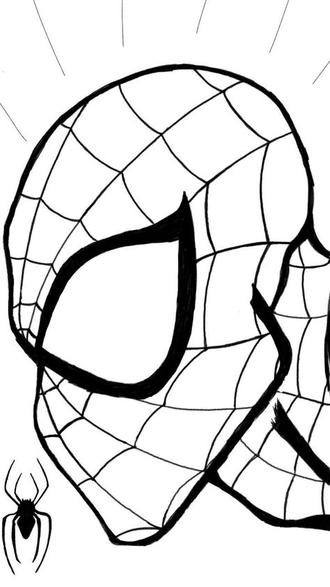 Superheroes Wallpaper, Hard Drawings, Neon Tattoo, Spiderman Coloring, Spaider Man, Spiderman Artwork, Tshirt Design Inspiration, Beauty Art Drawings, Drawing Images