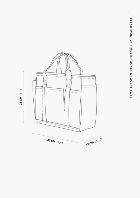 Sewing Patterns — TYTKA Studio Small Tote Bag Pattern, Big Bag Pattern, Canvas Tool Bag, Bags Patterns, Tote Bags For School, Big Tote Bags, School Tote, Sewing School, Diy Bags Patterns