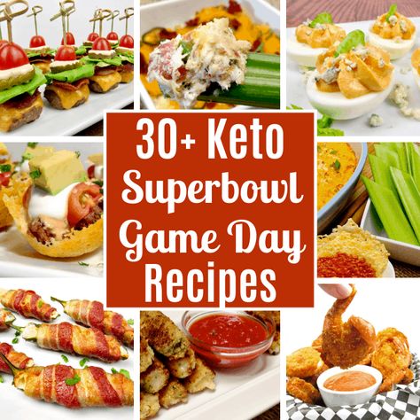 30+ Keto Superbowl / Game Day Recipes - Keto Cooking Christian Low Carb Game Day Appetizers, Keto Friendly Superbowl Snacks, Superbowl Keto Appetizers, New Year’s Eve Keto Appetizers, Game Day Recipes, Easy Bbq Chicken, Superbowl Game, Food Plan, Easy Guacamole