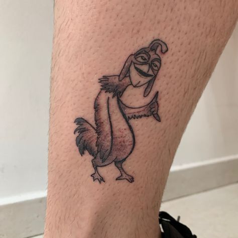 Chicken Joe Drawing, Chicken Joe Tattoo, Chicken Joe, Claw Tattoo, Chicken Tattoo, Rooster Tattoo, Torso Tattoos, Flash Designs, Tattoo Practice