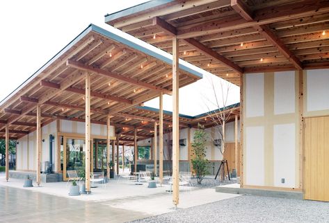 Gallery of Funamachi Base Store / Jo Nagasaka + Schemata Architects - 4 Jo Nagasaka, Schemata Architects, Douglas Fir Wood, Sweet Shop, Cool Cafe, Construction Process, Architecture Office, Bath House, Cafe Interior