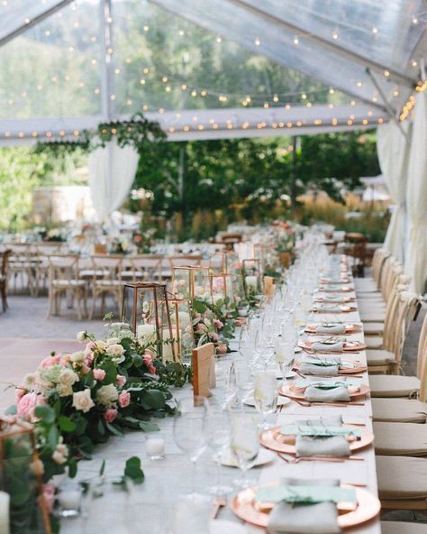 2,077 Likes, 13 Comments - Wedding Chicks® (@weddingchicks) on Instagram: “This wedding reception literallly took my breath away. Shout out to @michelleleoevents for doing…” Utah Bride, Deer Valley, Event Stand, Spring Event, St Regis, Wedding Reception Tables, Wedding Chicks, Reception Table, Utah Weddings