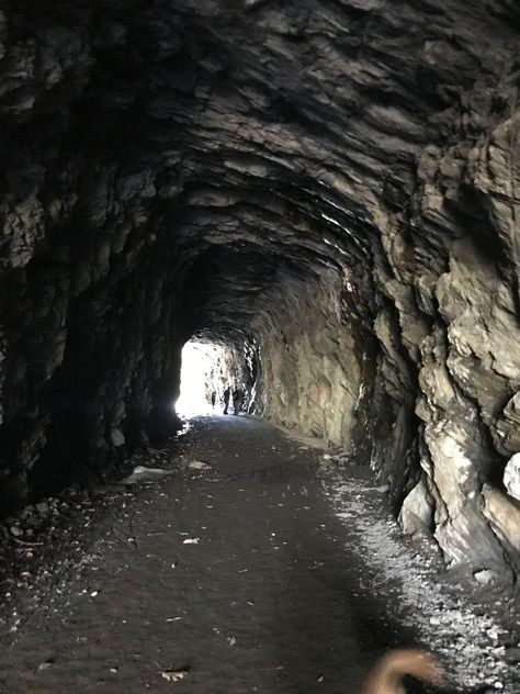 This abandoned train tunnel in Connecticut Whistles with echoes of the past. Torrington Connecticut, Connecticut History, Train Tunnel, Day Hiking, Abandoned Train, New England Travel, Evergreen Forest, Country Retreat, Working Women