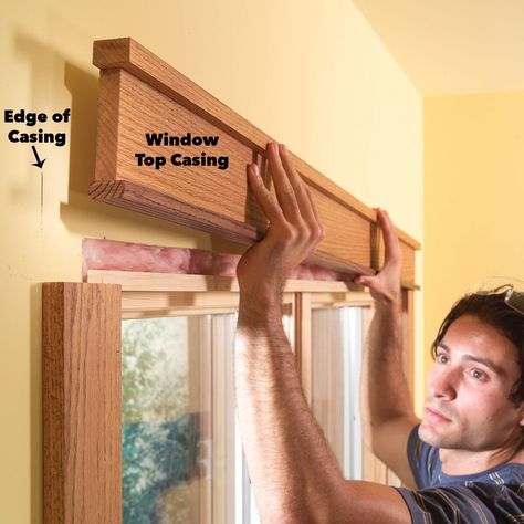 How to Install Craftsman Window Trim and Craftsman Door Casing | The Family Handyman Wide Entry Way Ideas, Craftsman Door Casing, Craftsman Style Window Trim, Trim Casing, Craftsman Style Windows, Windowsill Ideas, Craftsman Windows, Craftsman Window Trim, Craftsman Window