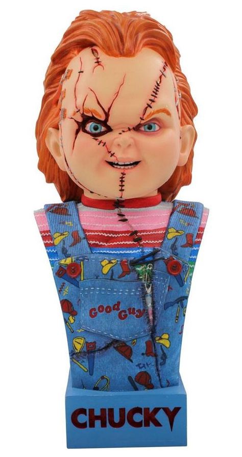 Chucky Merch, Childs Play Chucky, Slasher Film, Horror Decor, Office Area, Magic School Bus, Thriller Movie, Garbage Pail Kids, Scary Costumes