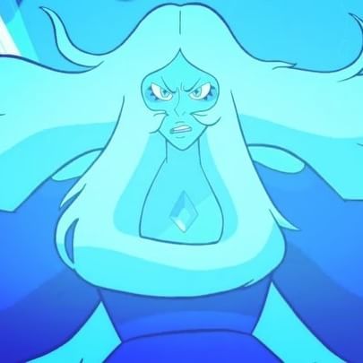 Steven Universe Reunited Blue Diamond Jasper Pfp Steven Universe, Blue Diamond Aesthetic Steven Universe, Blue Diomand Steven Universe, Blue Diamond Steven Universe Icon, Blue Diamond Aesthetic, Blue Diamond Pfp, Blue Steven Universe, Blue Diamond Wallpaper, Blue Diamond Fanart