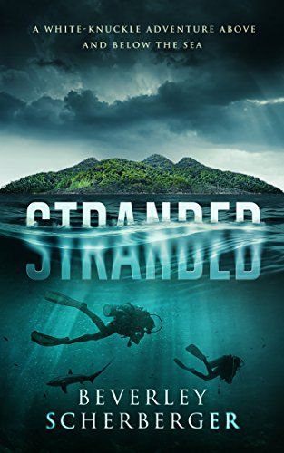 STRANDED: A white-knuckle adventure above and below the sea by [Scherberger, Beverley] Fiction Book Cover Design, Fiction Book Cover, Island Survival, Cover Design Inspiration, Photoshop Design Ideas, Fiction Book, Safe Haven, Creative Posters, Ads Creative