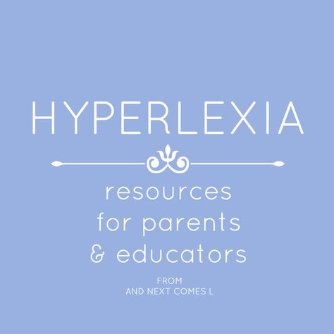 Hyperlexia resources for parents & educators from And Next Comes L Social Scripts, Literature Lessons, Parenting Education, Philosophy Of Education, Social Emotional Development, Speech Therapy Materials, Foster Parenting, Parent Resources, Behavior Management