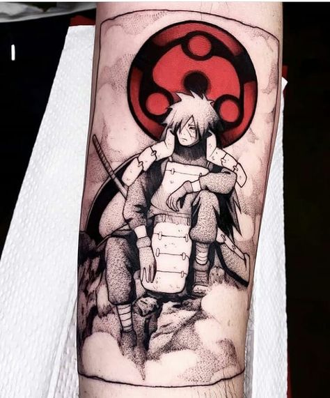 5,834 Me gusta, 25 comentarios - AnimeTattoo 🇺🇸🇧🇷🇻🇪🇵🇪🇯🇵🏯 (@animetatto) en Instagram: "Uchiha Madara 🐲 @fetattooer 🔥 is amazing  Follow me and Tag your. Otaku Friends to the best Anime…" Men Tattoos Arm Sleeve, Underboob Tattoo, Japan Tattoo Design, Naruto Tattoo, Muster Tattoos, Naruto Sketch, Arm Sleeve Tattoos, Tattoo Project, Sketch Style