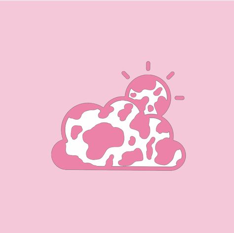 Apps Pictures, Cowgirl Wallpaper, Cow Icon, Pink Vibe, Pink Cow Print, Theme Iphone, Ios Aesthetic, Ios Themes, Weather Icon