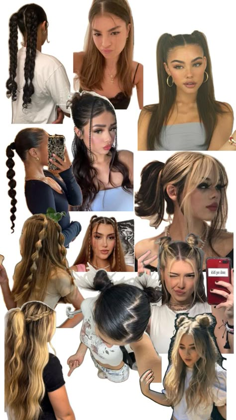 Hairstyles Highschool Hairstyles, Coachella Hair, Preppy Hairstyles, Hairstyle Examples, Formal Hairstyles For Long Hair, Hair Inspiration Long, Hairstyles For Layered Hair, Hair Braid Videos, Hair Tips Video