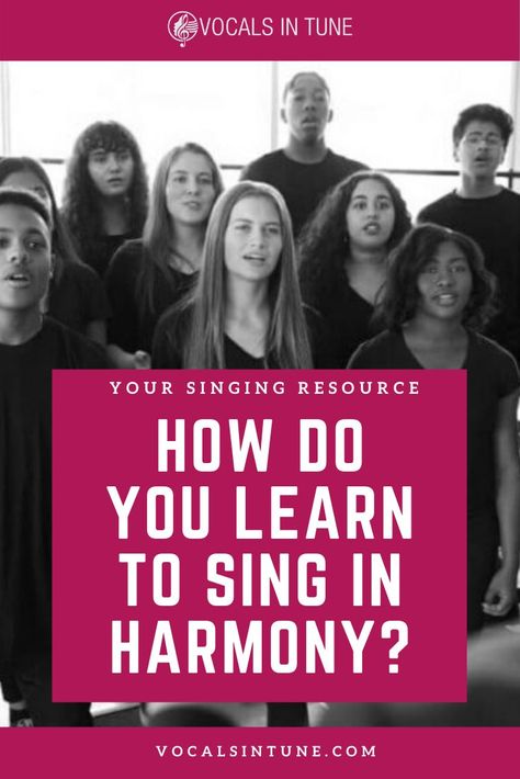 Singing Harmony, Learn To Sing, Singing Games, Singing Techniques, Learn Singing, Vocal Training, High School Art Lesson Plans, Vocal Lessons, How To Sing