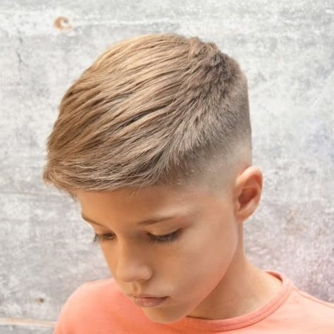 Cool 7, 8, 9, 10, 11 and 12 Year Old Boy Haircuts (2019 Guide) Boys Fade Haircut, Boys Haircut Styles, Short Hair For Boys, Boy Haircuts Short, Cool Boys Haircuts, Boy Haircuts Long, Toddler Boy Haircuts, Taper Fade Haircut