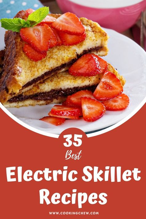 Oster Electric Skillet Recipes, Electric Skillet Side Dishes, Electric Skillet Recipes Dinners Easy, Electric Skillet Cooking, Recipes For Electric Skillet, Easy Electric Skillet Meals, Electric Skillet Recipes Dinners, Electric Skillet Meals Dinners, Frying Pan Meals