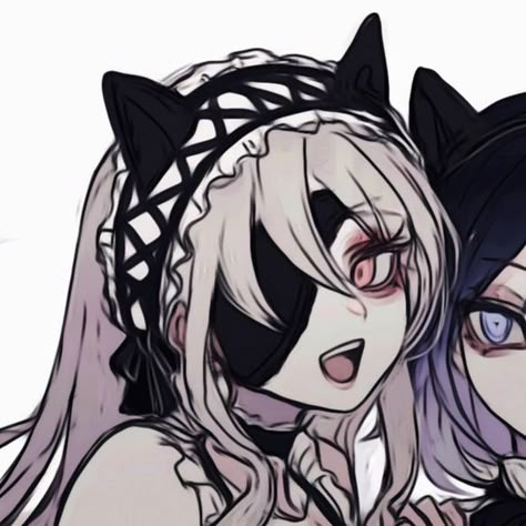 2b Matching Pfp, Goth Matching Icons, Matching Group Pfp, Girls Matching Pfp, Matching Pfps For Friends, Rizu Kyun, Group Matching Pfp, Group Pfp, Matching Pfp Anime