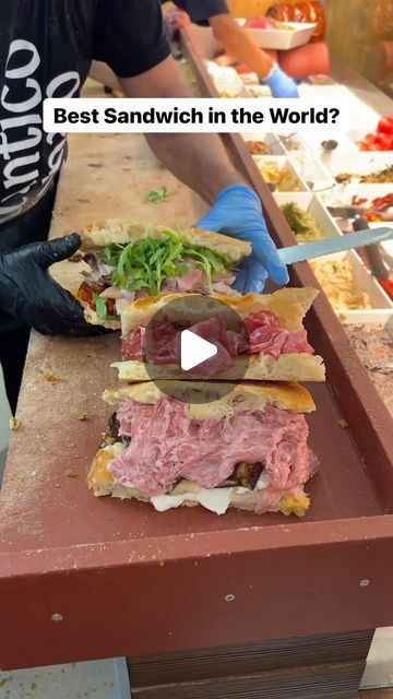 Jack’s Dining Room on Instagram: "Trying the most famous sandwich in all of Italy. 📍All’Antico Vinaio, Florence" Italy Sandwich, Mozzarella Burrata, Florence Food, Italy Restaurant, Italian Sandwich, Sandwich Shop, Italy Food, Sandwich Shops, Best Sandwich