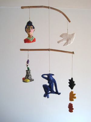 Mobile Art, Hanging Mobile, Ceramics Pottery Art, Clay Projects, Art Plastique, Ceramic Sculpture, Art Education, Clay Art, Clay Crafts