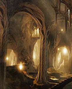 Elven City, Woodland Realm, Tolkien Art, Lotr Art, Fantasy City, Fantasy Castle, Fantasy Setting, Fantasy Places, Thranduil