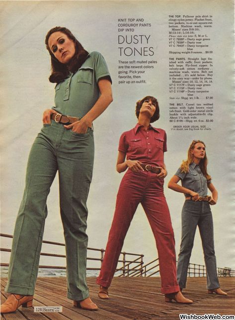 1969 Sears Wish Book 60s Fashion Trends, 1960s Fashion Women, 60s Women, 1960s Outfits, Corduroy Pants Women, Michael Johnson, Womens Fashion Casual Winter, Pants Women Fashion, 1960s Fashion