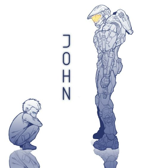 Halo Master Chief Helmet, Master Chief And Cortana, Halo Drawings, Halo Tattoo, Cortana Halo, John 117, Halo Video Game, Halo Spartan, Halo Series