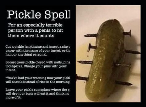 Karma Spell, Jar Of Pickles, Truth Spell, Hoodoo Magic, Curse Spells, Hoodoo Conjure, Hoodoo Spells, Banishing Spell, Spells For Beginners