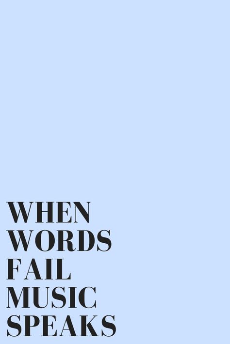 When Words Fail Music Speaks, When Words Fail, Wallpaper Music, Quotes And Notes, Happy Words, Insta Inspo, I Wallpaper, Wallpaper Backgrounds, Fails