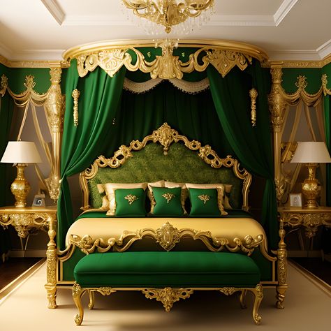 Luxury bedroom Royal Luxury Bedroom Design, Royal Architecture, Royal Bedroom Design, Black Bedroom Decor, Fantasy Furniture, Luxury Italian Furniture, Luxury Bedroom Design, House Design Pictures, Fantasy Decor