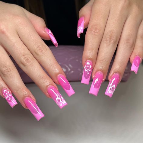 Vacation Nails Coffin, Kylie Nails, Overlay Nails, Long Acrylic Nail Designs, Gel Acrylic Nails, Work Nails, Simple Acrylic Nails, Long Acrylic Nails Coffin, Acrylic Nails Coffin Pink