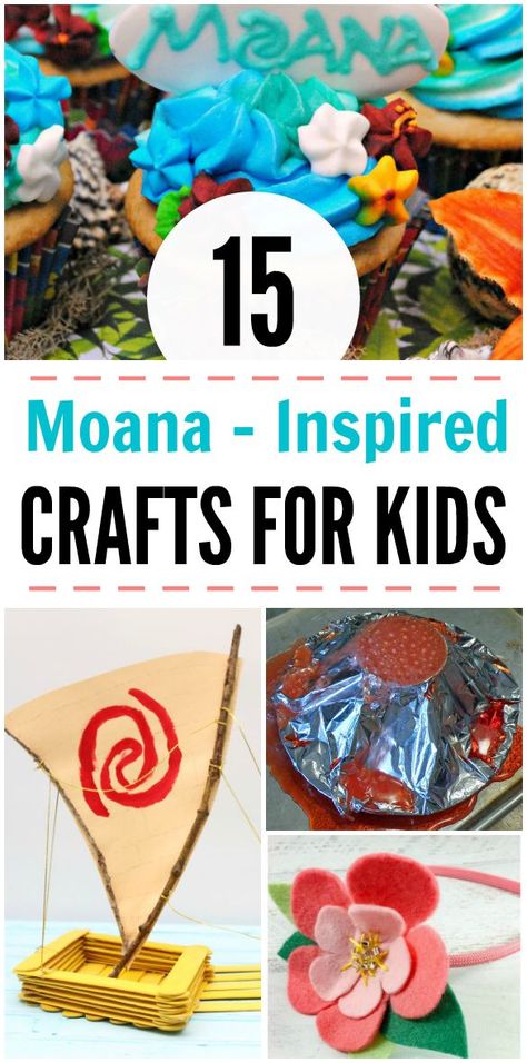 Disneyland Activities, Moana Canoe, Kids Birthday Crafts, Moana Crafts, Disney Activities, Nature Journals, Hawaiian Crafts, Moana Birthday Party, Moana Party