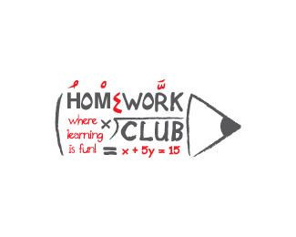 Homework Club Homework Club, Clever Logo Design, After School Care, Clever Logo, Club Logo, Brand Me, Logo Branding Identity, Job Posting, Work Ideas