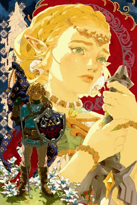 Tears Of The Kingdom Zelda, 얼굴 드로잉, Tears Of The Kingdom, Link Zelda, Zelda Art, Legend Of Zelda Breath, The Legend Of Zelda, Art Block, Funky Art