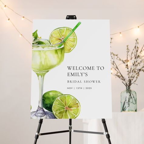 Bridal Shower Signs Entrance, Backyard Bridal Showers, Bridal Shower Inspo, Fiesta Bridal Shower, Bridal Shower Welcome Sign, Shower Welcome Sign, Bridal Shower Signs, Paper Coaster, Glass Shower