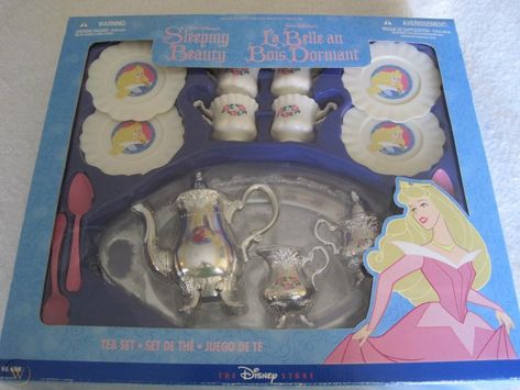 Disney Store Toys, Barbie Disney, Sleeping Beauty 1959, Toy Tea Set, Disney Merch, Disney Princess Dolls, Girls Toys, 24th Birthday