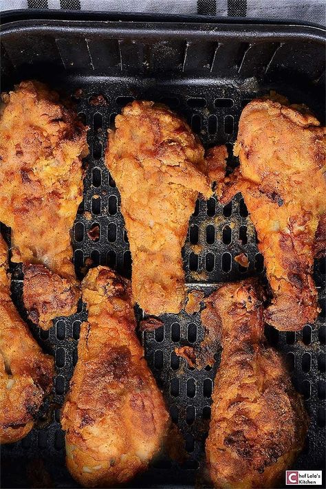 Air Chicken Drumsticks, Drumstick Wings Chicken Recipes, Crispy Drumsticks In Airfryer, Air Fryer Fried Chicken Legs Bone In, Breaded Chicken Drumsticks Air Fryer, Fried Chicken Drumsticks Air Fryer, Air Fried Chicken Legs Recipe, Fried Chicken Legs In Air Fryer, Air Fryer Chicken Legs Bone In Crispy