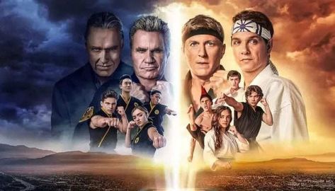 Netflix confirms renewal of 'Cobra Kai' for season 6 Check more at https://beautipetes.com/netflix-confirms-renewal-of-cobra-kai-for-season-6/ Cobra Kai Season 5, Best Shows On Netflix, William Zabka, Youtube Red, Miguel Diaz, Ralph Macchio, Peyton List, Kid Cudi, Nba Season