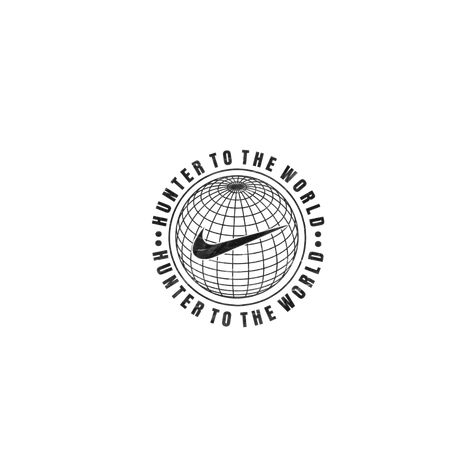 HUNTER TO THE WORLD Nike Apparel Series on Behance Nike Logos, Nike World, Hunter Logo, Future Tattoo Ideas, Nike Apparel, Graphic Logo, Nike Outfits, Future Tattoos, Nike Logo